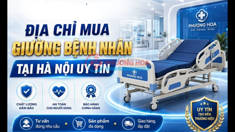 Mua giường bệnh nhân tại Hà Nội ở đâu uy tín?